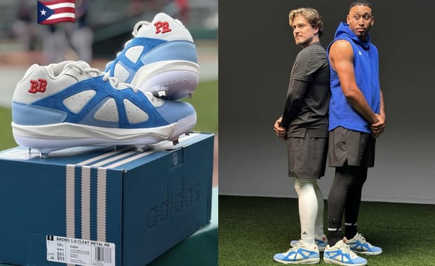 Bad Bunny Just Gifted the Puerto Rico Baseball Team adidas BadBo 1.0 Cleats