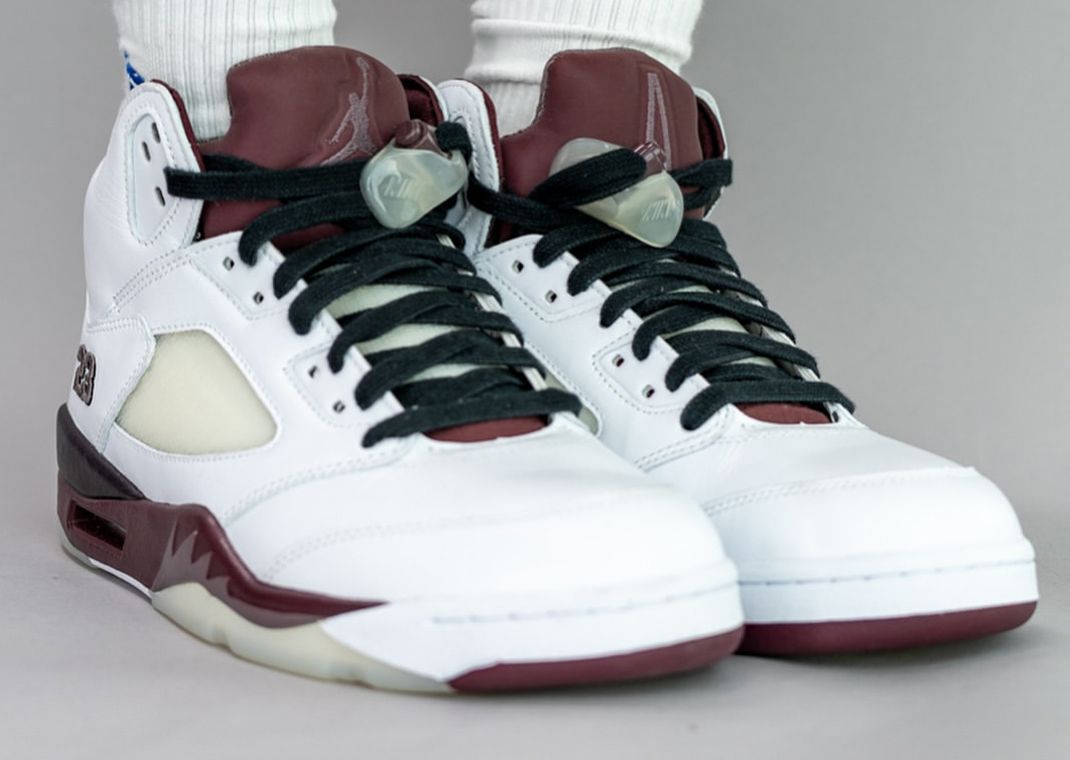 The A Ma Maniere x Air Jordan 5 Retro OG Burgundy Crush