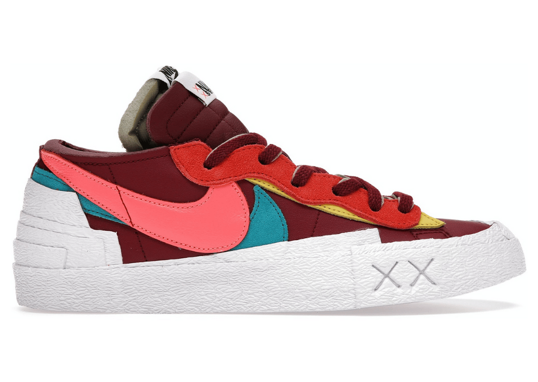 sacai x Kaws x Nike Blazer Low "Team Red" 