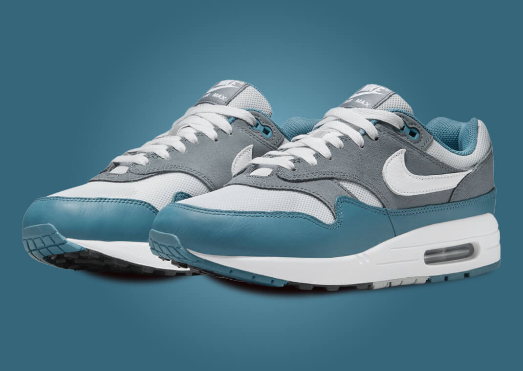 Nike Air Max 1 "Cool Grey Noise Aqua"