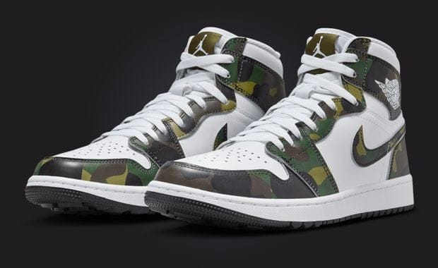 The Air Jordan 1 High Golf Camo Releases June 2024
