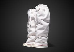 Vaquera x Converse Chuck Taylor All Star XXXHi White - Angle