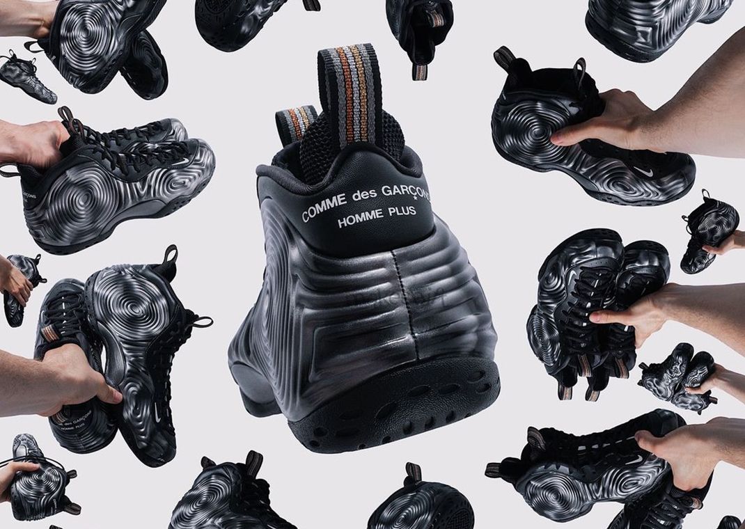 CDG Homme Plus x Nike Air Foamposite One 
