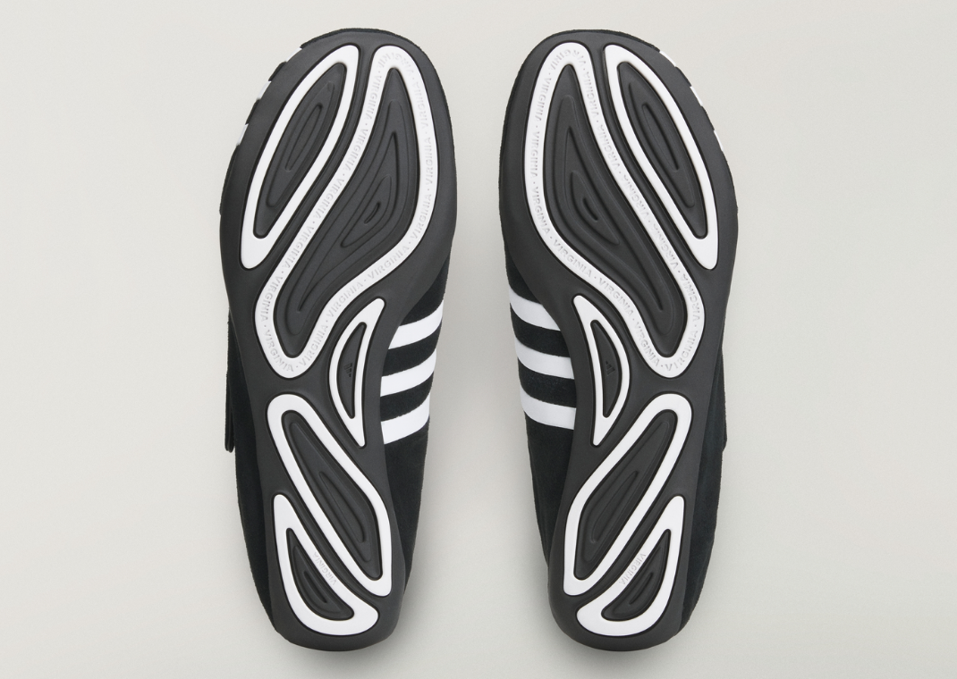 Pharrell Williams x adidas Flat Earther Black White - Bottom