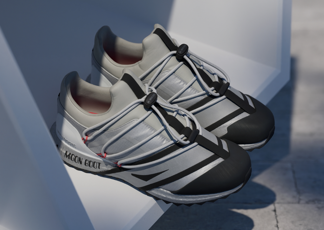 Moon Boot x adidas Ultra Boost 1.0 Silver - Pair
