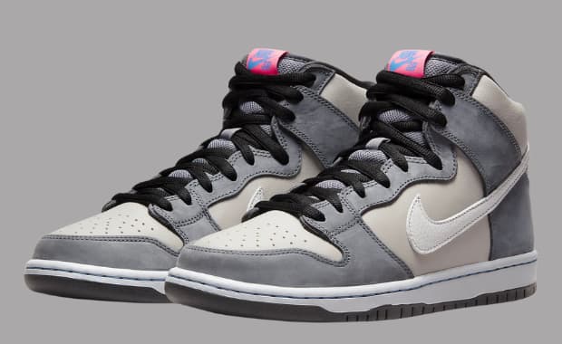 The Nike SB Dunk High Gets A Medium Grey Makeover