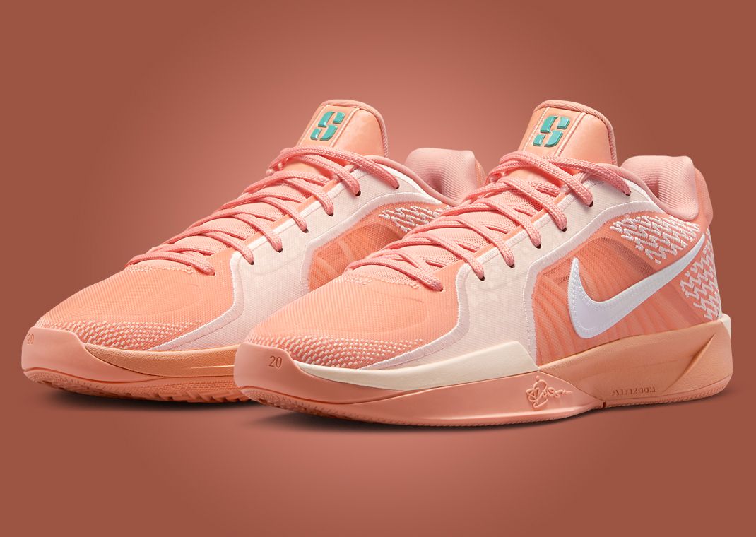 The Nike Sabrina 2 Apricot Agate Washed Coral Releases  display picture 3