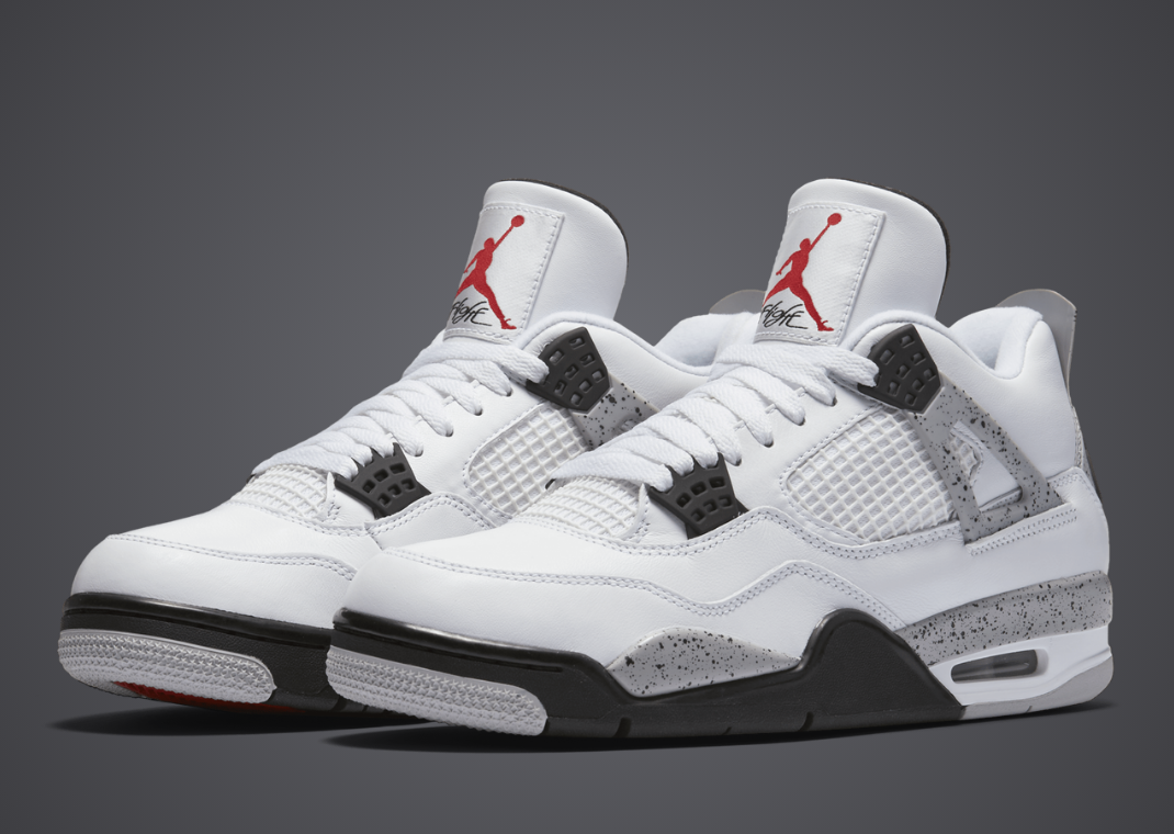 Air Jordan 4 Retro White Cement