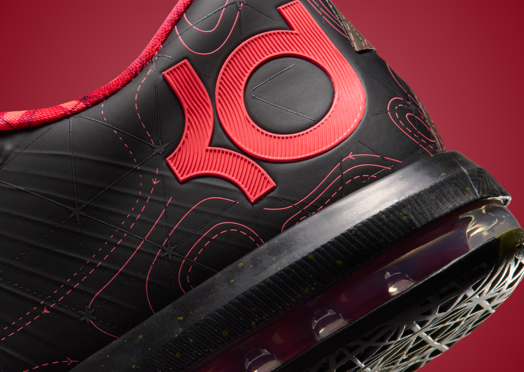 Nike KD 6 Meteorology - Heel Detail