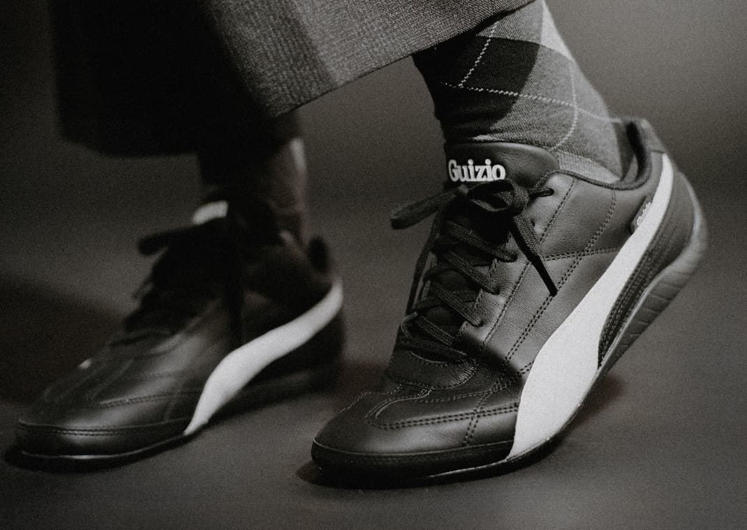 The Danielle Guizio x Puma Speedcat Leather Black White Releases