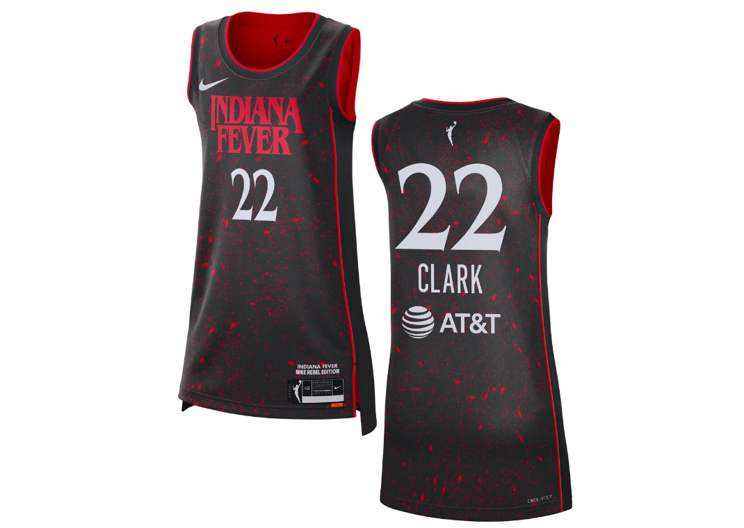 Caitlin Clark Indiana Fever x Stranger Things 2025 Rebel Edition