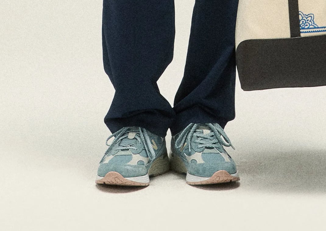 Kith x New Balance 992 Made in USA Blue