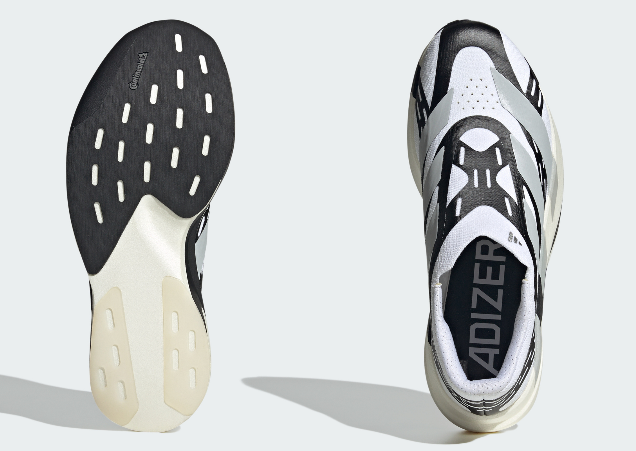 adidas Adizero Evo SL Laceless Cloud White - Pair