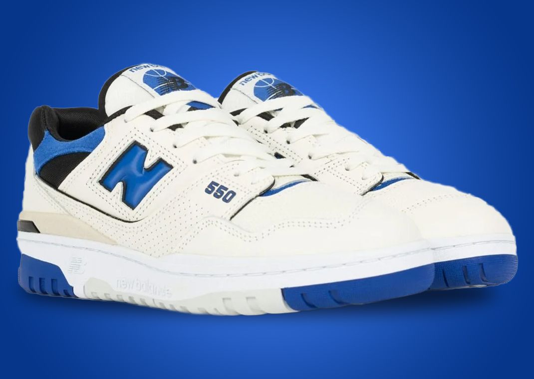 New Balance 550 Sea Salt Team Royal