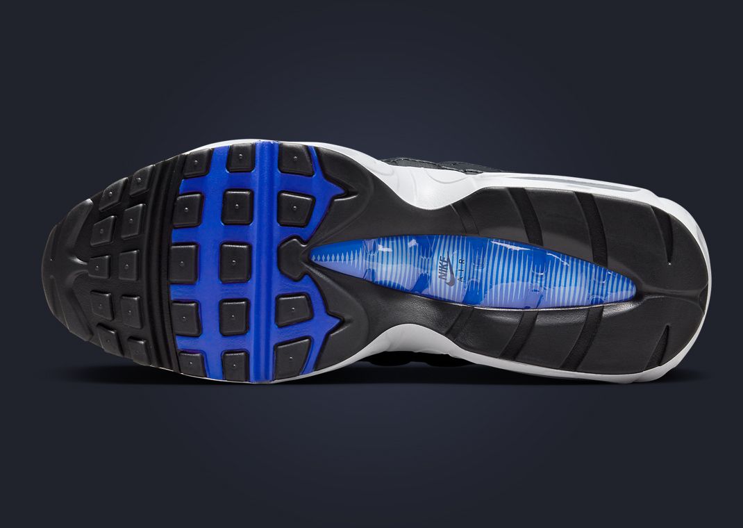 Nike Air Max 95 Dark Obsidian Racer Blue Outsole