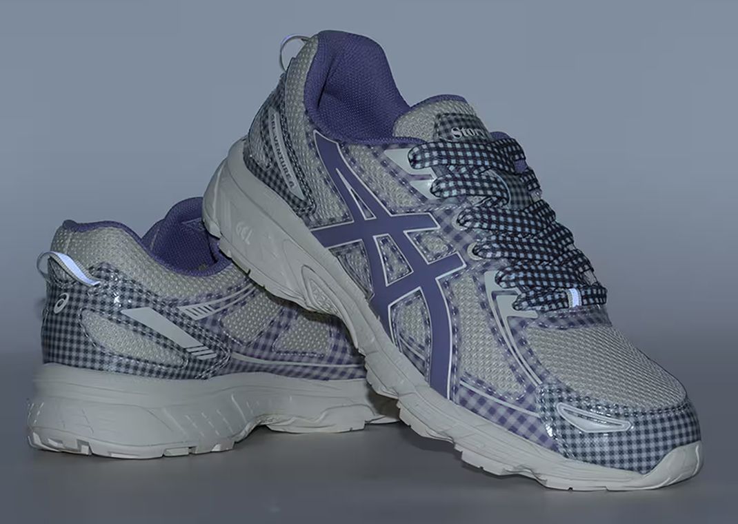 Story mfg. x Asics Gel-Venture 6 Vanilla Violet Quartz 3M Angle