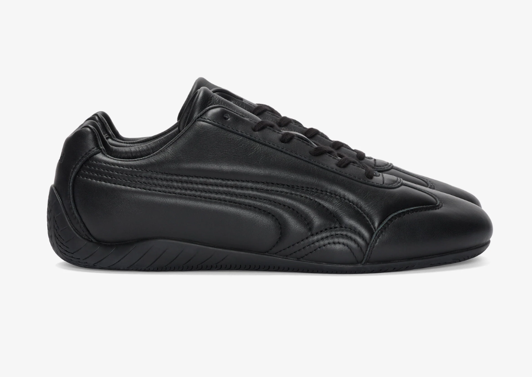 JJJJound x Puma Speedcat Leather Black Lateral