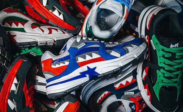 The A Bathing Ape Shark STA Country Pack Releases Tomorrow