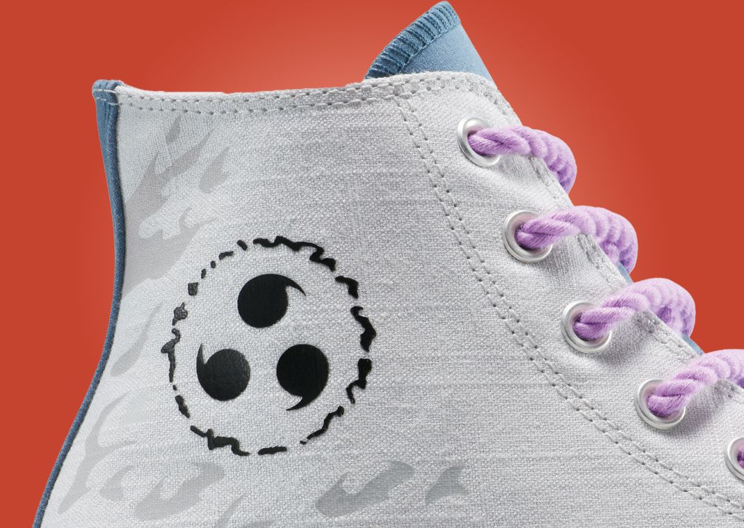 Naruto x Converse Chuck Taylor Sasuke Detail