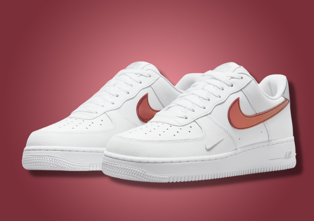 Nike Air Force 1 Low White Picante Red