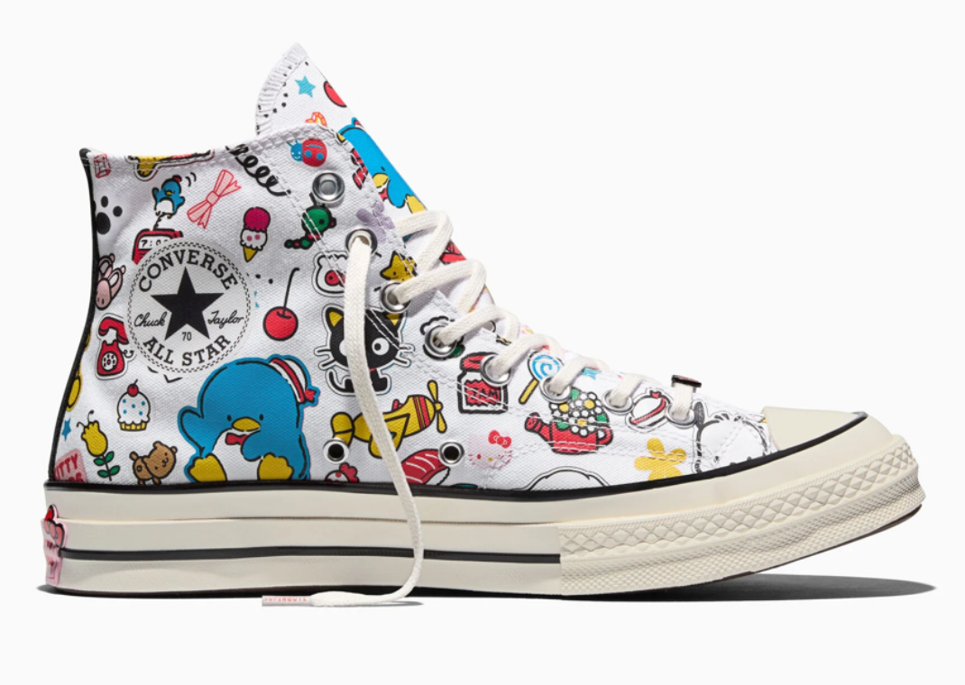 Hello Kitty x Converse Chuck Taylor 70 Stickers - Medial