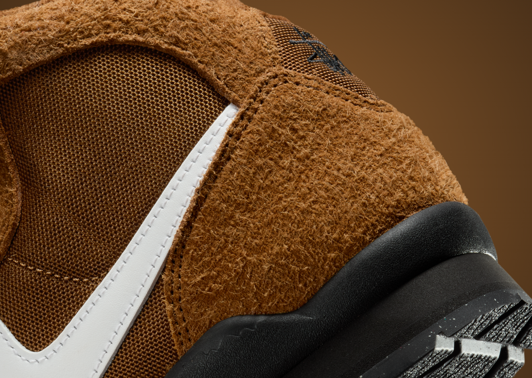 Stüssy x Nike Baltoro Light British Tan Heel Detail