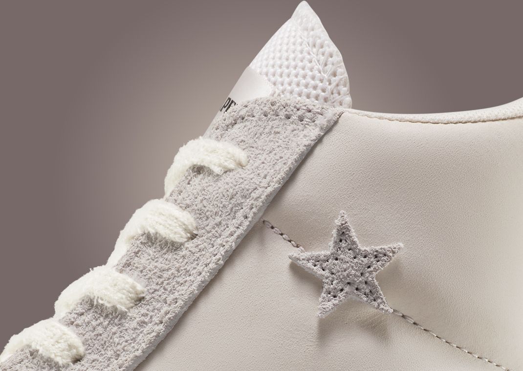 Daily Paper x Converse Star Player 76 Hi White Sand Detail