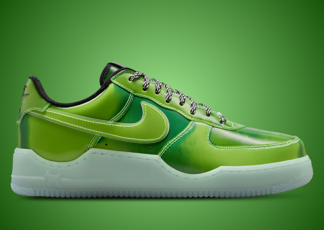 This Lime Green LeBron Air Force 1 is Dropping for All-Star  display picture 2