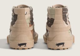OAMC x WTAPS x Vans Sk8-Hi Desert Camo Heel