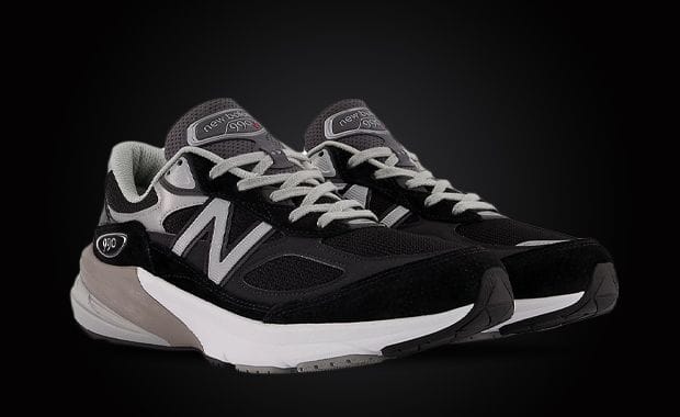 Tonal Black Shades Cover This New Balance 990v6