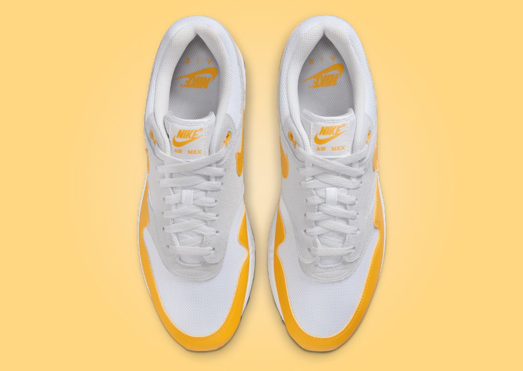 The Nike Air Max 1 White University Gold Releases July 2024