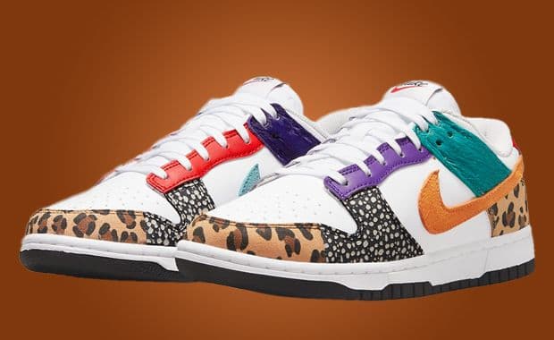 Get Wild In The Nike Dunk Low Safari Mix
