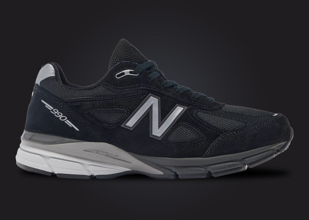 ★New Balance★SNSでも話題の990v4（Black Silver） New Balance 990v4 Made in USA 'Black Silver' M990BK4
