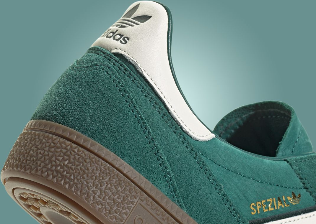adidas Handball Spezial WM Noble Green Off-White Heel