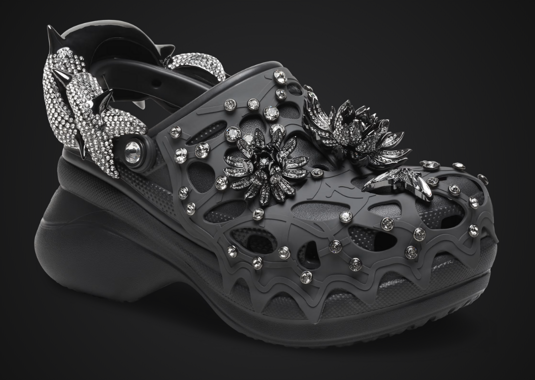 Swarovski x Crocs Bae Clog Angle