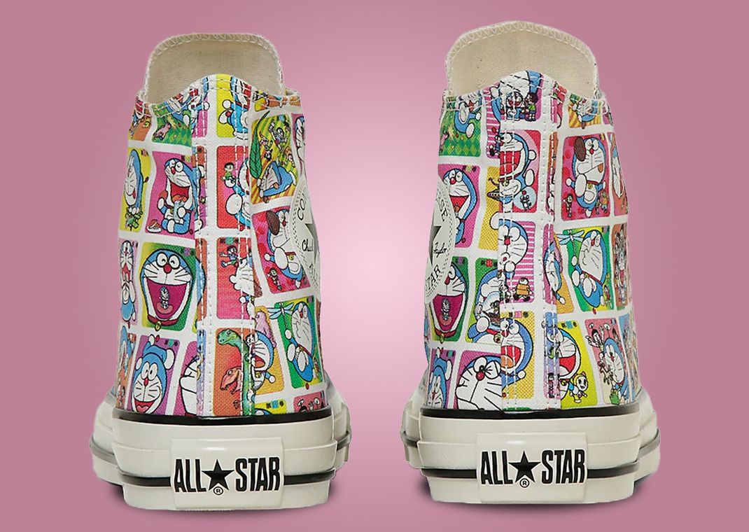 Doraemon x Converse All-Star Aged TC Hi Multi-Color Heel