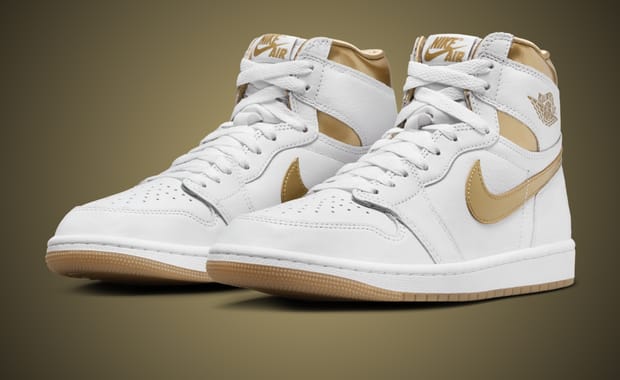 The Women's Exclusive Air Jordan 1 High Metallic Gold Releases February 2024