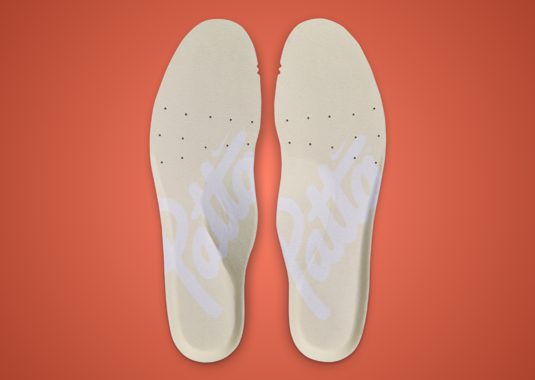 Patta x Nike Air Max 1 White Hyper Crimson - Insoles