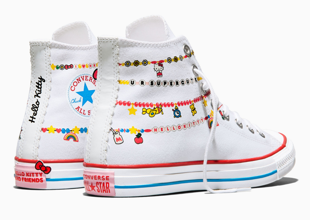Hello Kitty And Friends x Converse Chuck Taylor Charmed - Heel Angle