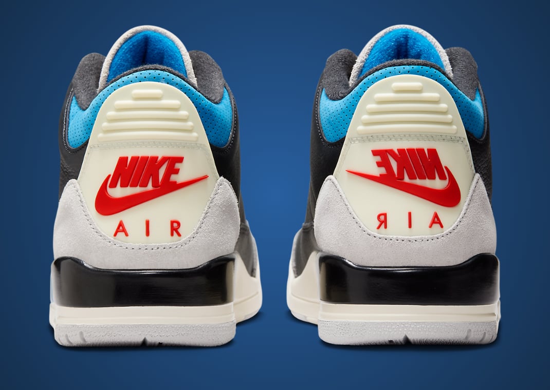 Air Jordan 3 Retro Rare Air Black Military Blue