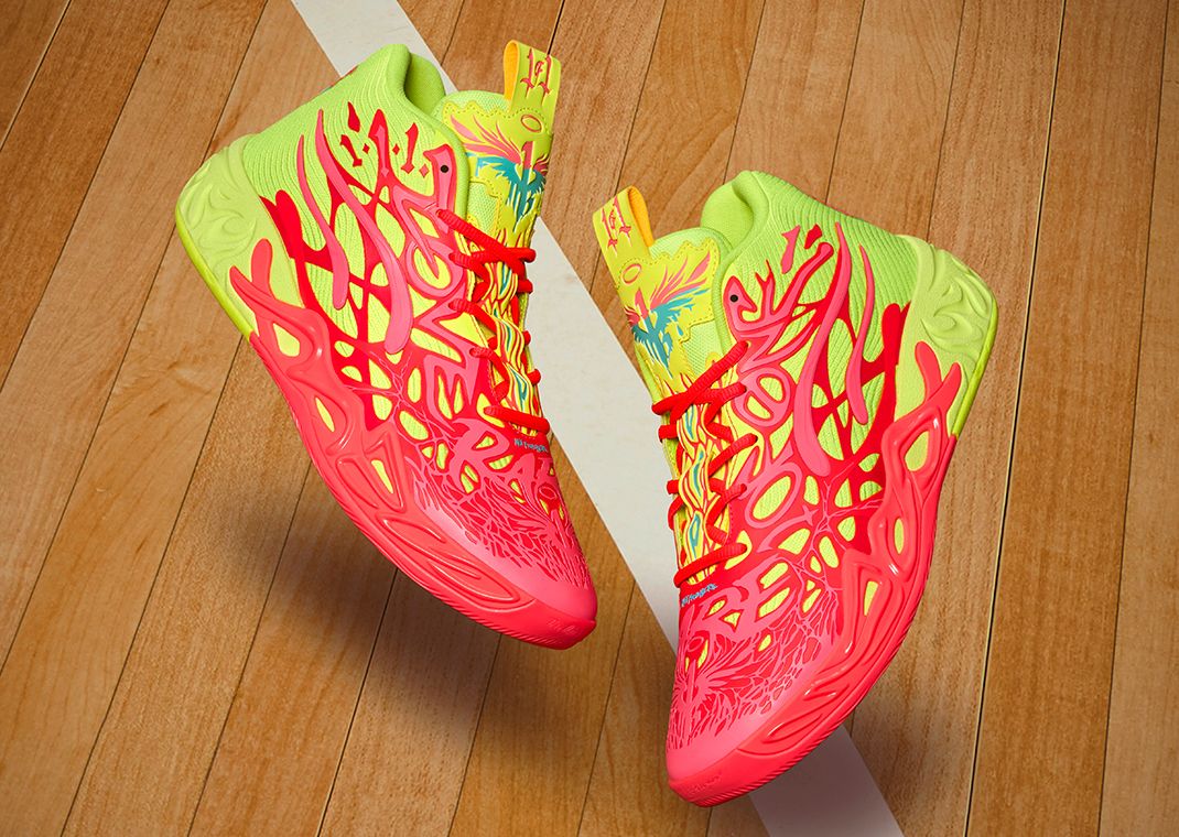 【PUMA】LaMelo Ball MB.04 Love★310532-01★Pink-Yellow PUMA x LAMELO BALL MB.04 1Love Men's Basketball Shoes | PUMA
