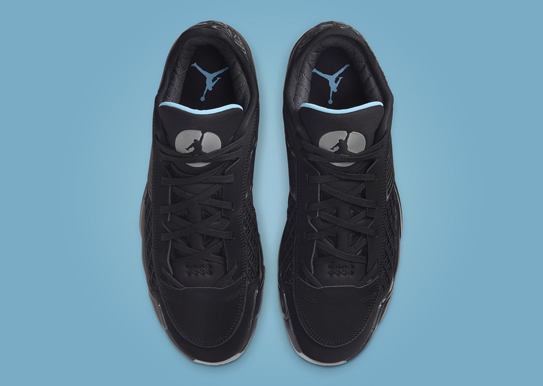 Air Jordan 38 Low Black Particle Grey Top