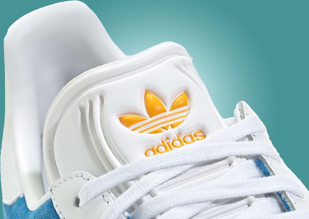 Real Madrid x adidas Gazelle Third Kit Tongue Detail