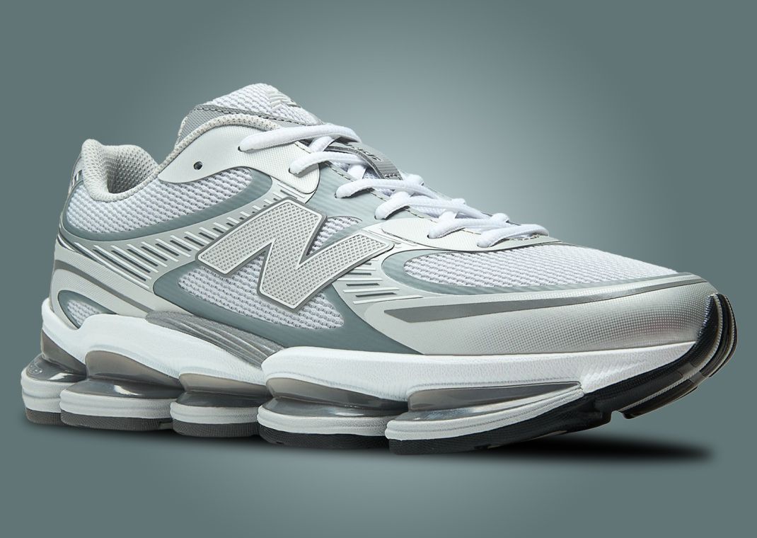 New Balance ABZORB シルバー/ホワイト スニーカー The New Balance ABZORB 2000 White Grey Already Feels Iconic