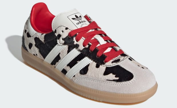 Moooore Cow Print: adidas Adds Red Cattle Colorway to Bovine Sambas Pack