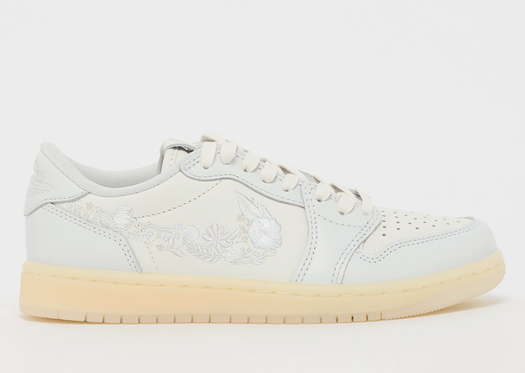 Air Jordan 1 Retro Low OG Floral Swoosh Lateral