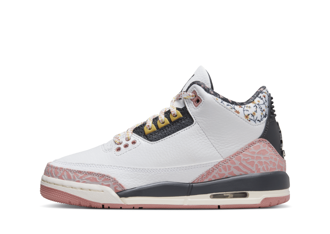 Air Jordan 3 Retro Vintage Floral (GS) Lateral