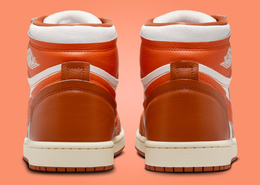 Air Jordan 1 MM High Safety Orange (W) Heel