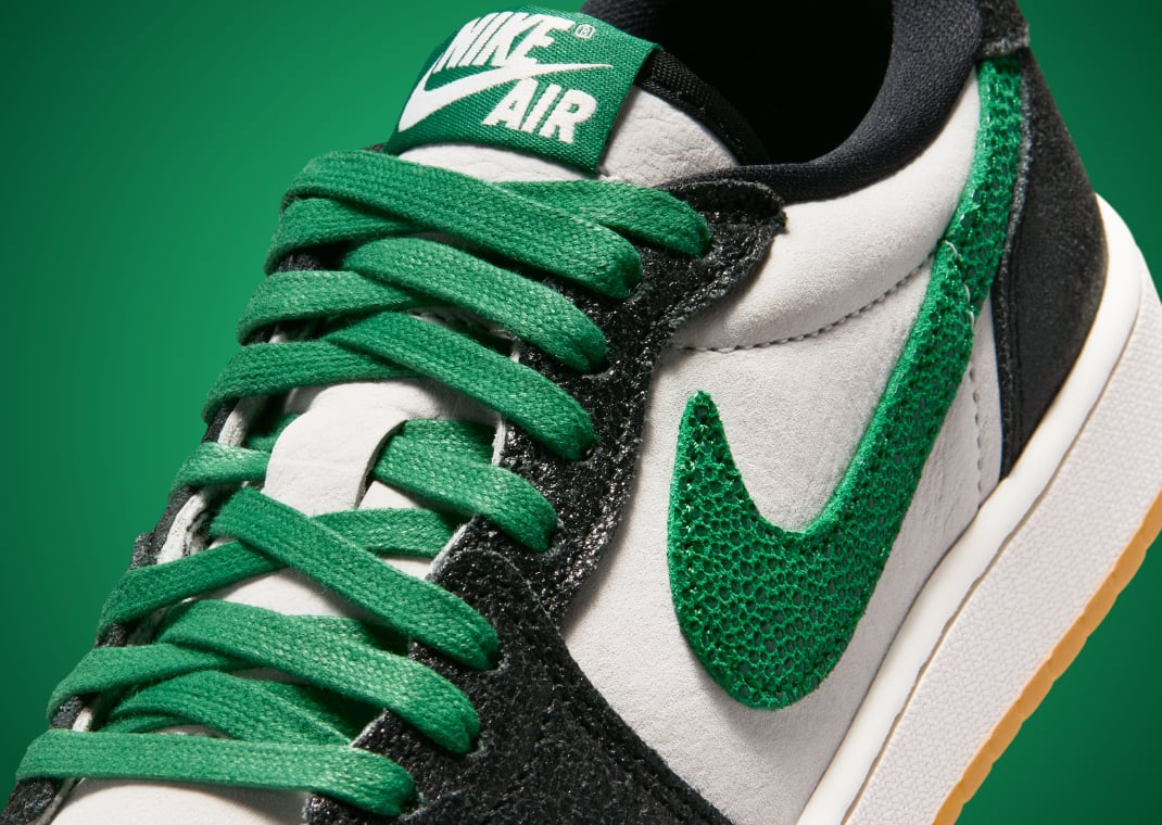 This Air Jordan 1 Low OG is Covered in Cracked Leather and