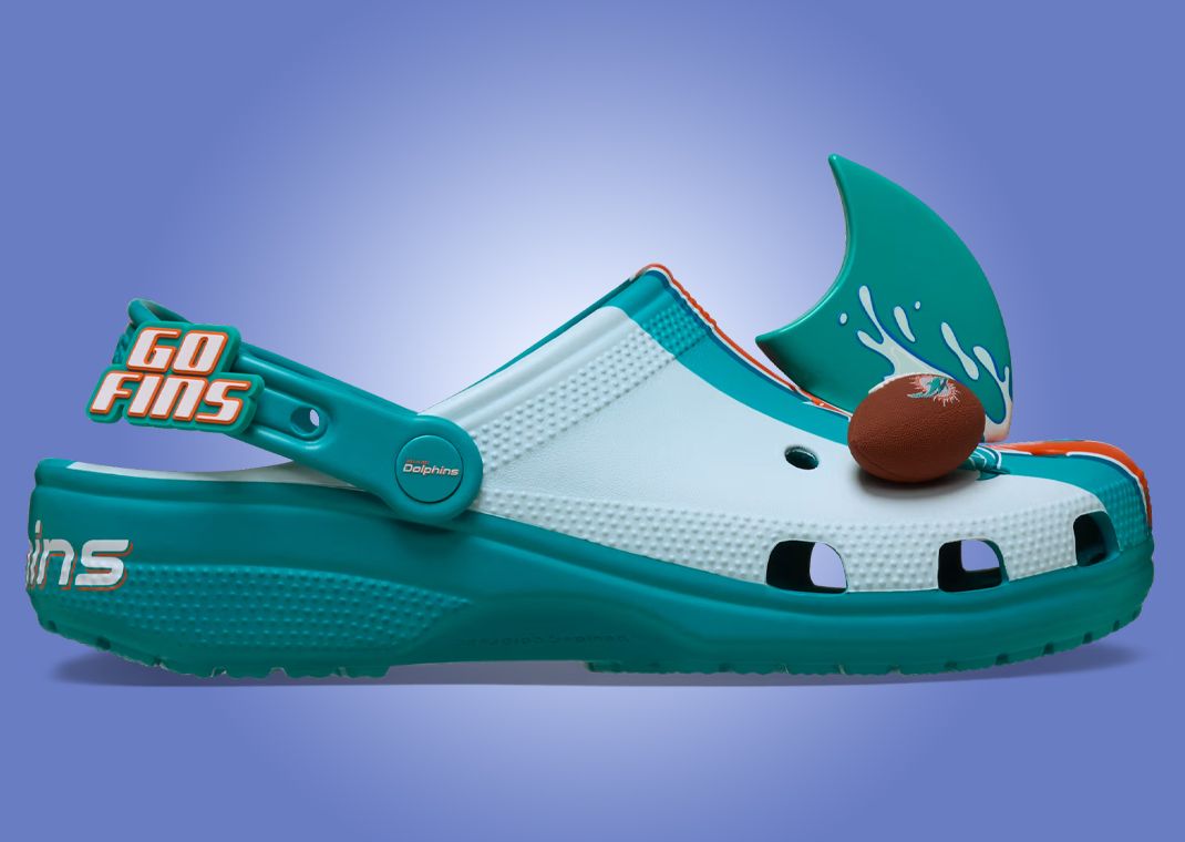 NFL x Crocs Classic Clog Miami Dolphins